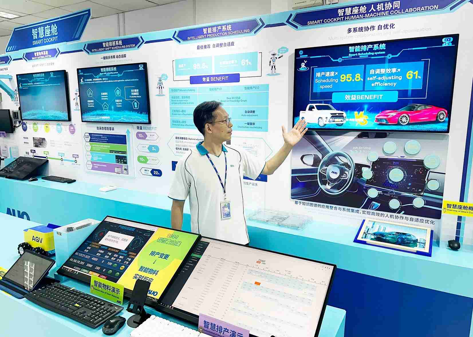 尊龙集团厦门将5G+ABC技术串联生产管理全流程，，，打通研发、、、、采购、、、生管、、、、制程、、、设备、、质量等产品全生命周期制造流程，，，，完成数字化设计、、、、智慧供应链、、、智能座舱、、全流程设备管理、、、数据驱动优化、、、、智慧在线检测、、智慧品管等自适应生产模式升级