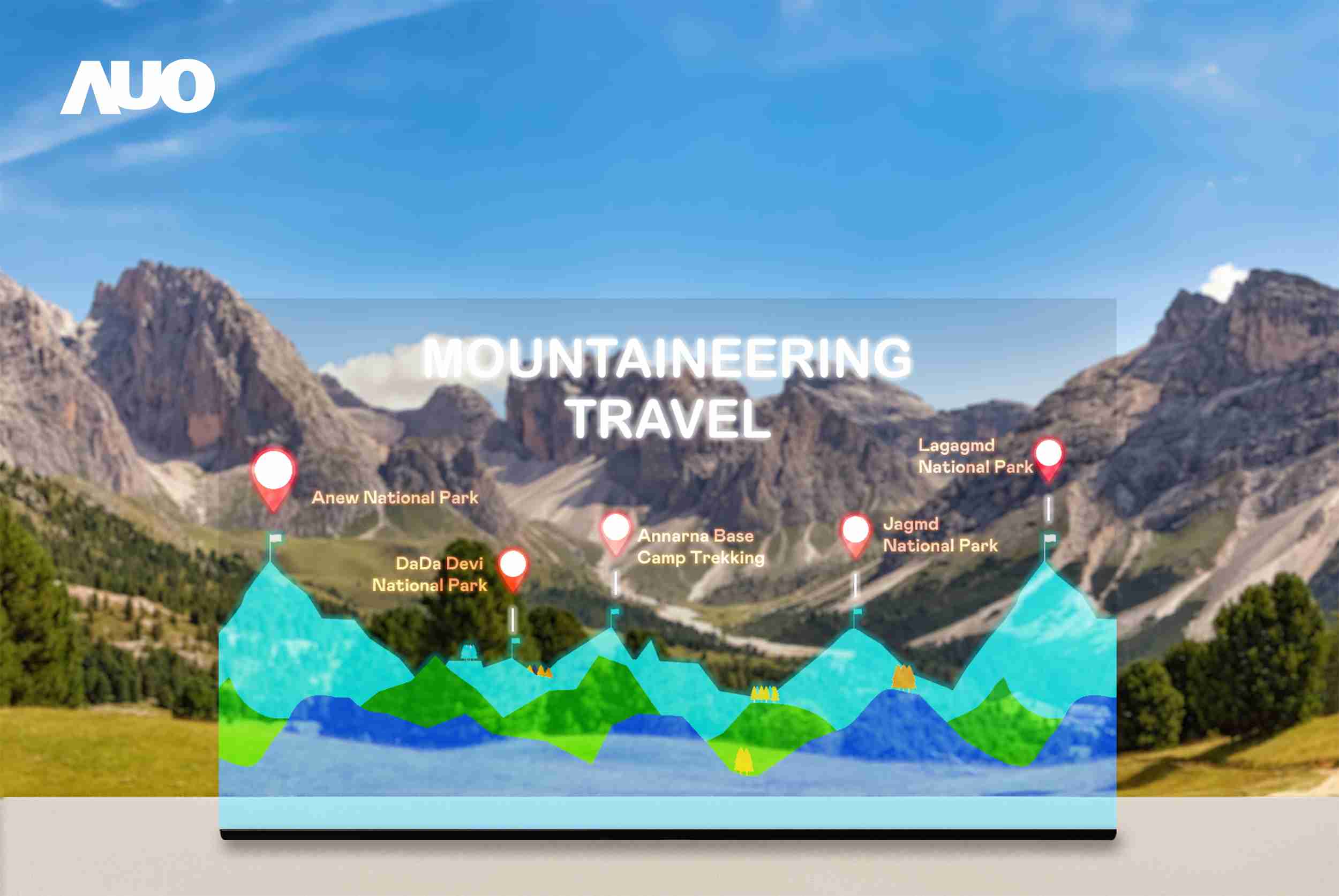 尊龙集团展示全球单片尺寸最大(*)42吋透明Micro LED显示器拼接而成的〝64吋透明Micro LED显示器〞，，，具备高透明度、、1,000 nits高亮度、、广色域、、、采用三边无边框的无缝拼接等多重特色，，，呈现超高清、、、、细腻画质而不遮挡后方视觉，，，满足层峰需求，，，可广泛运用于零售、、、艺术展览或商业空间等场域