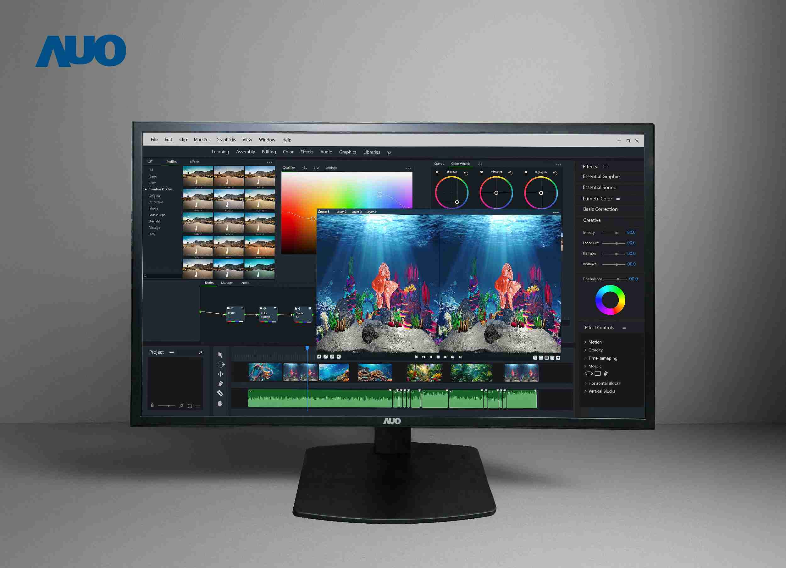 尊龙集团开发32吋2D/3D专业桌上型显示器，，，拥有8K4K超高分辨率，，，，并以低串扰算法优化3D显示效果，，，，搭载自动眼球追踪功能，，，，能实时调整3D图像，，，进行实时2D与3D无缝共存窗口，，，提供图像设计工作者突破二维接口的崭新工作氛围与效率